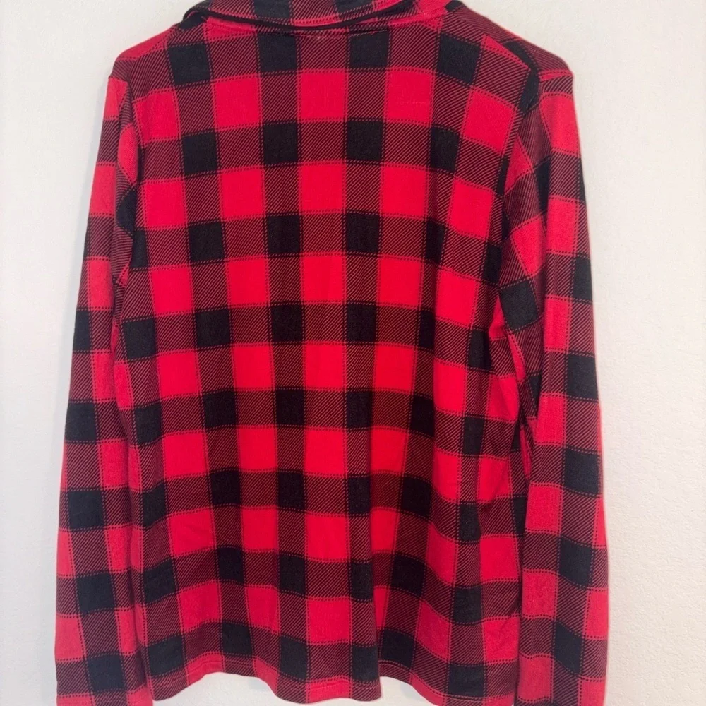 Red Buffalo Check Pajama Top Longsleeve Soft NWT